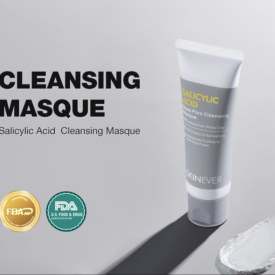 SKINEVER Salicylic Acid Mud Mask – Deep Cleansing & Oil Control Mask for Pores UAE