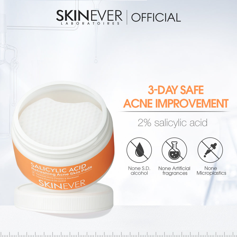 Skinever Salicylic Acid Acne Skin Pads