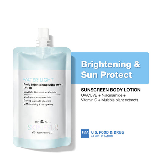 SKINEVER Water Light Body Brightening Sunscreen Lotion – SPF50 UAE
