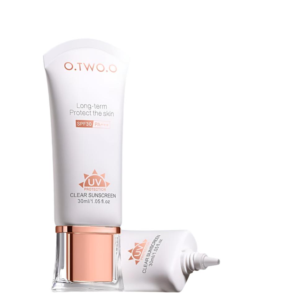 O.TWO.O Clear Sunscreen SPF 30 PA+++ – Lightweight UV Protection for UAE Weather