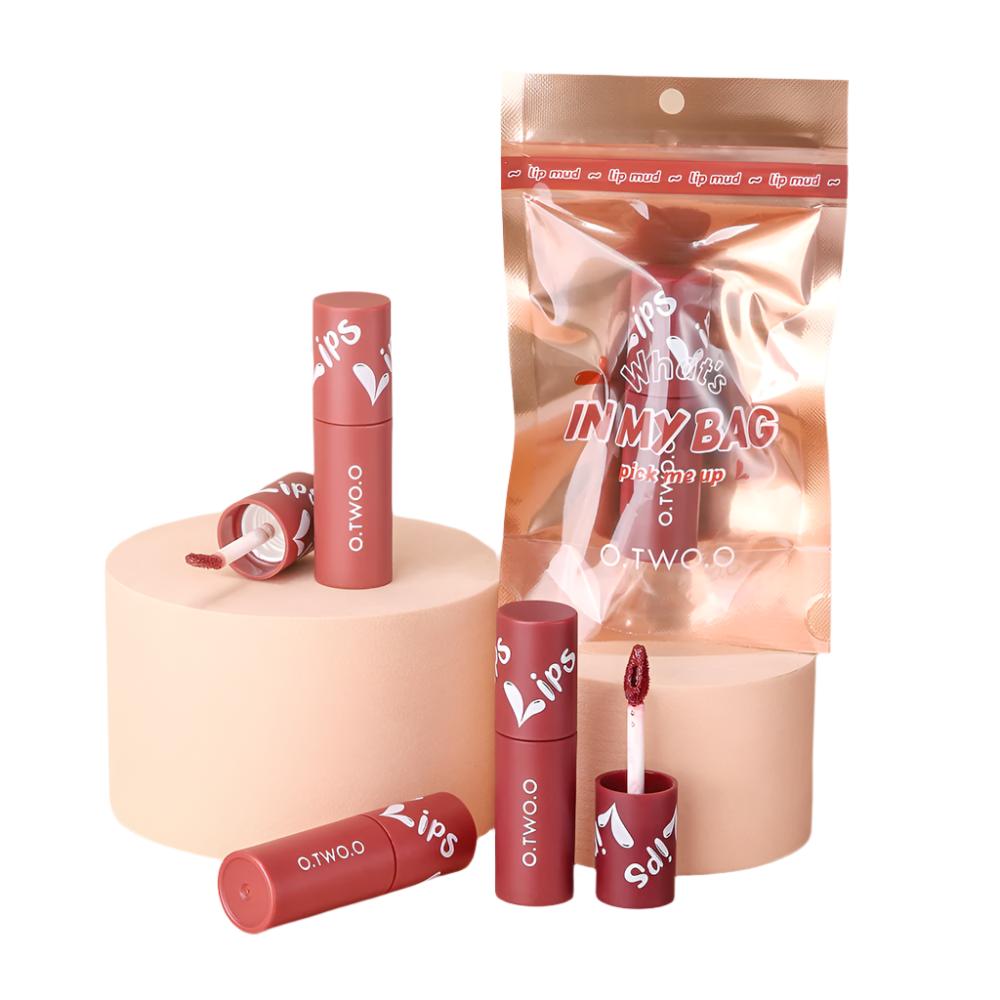 O.TWO.O Velvet Matte Lip Gloss – Waterproof Matte Liquid Lipstick High Pigment UAE