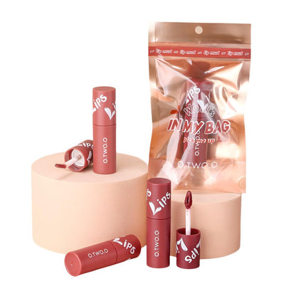 O.TWO.O Velvet Matte Lip Gloss – Waterproof Matte Liquid Lipstick High Pigment UAE