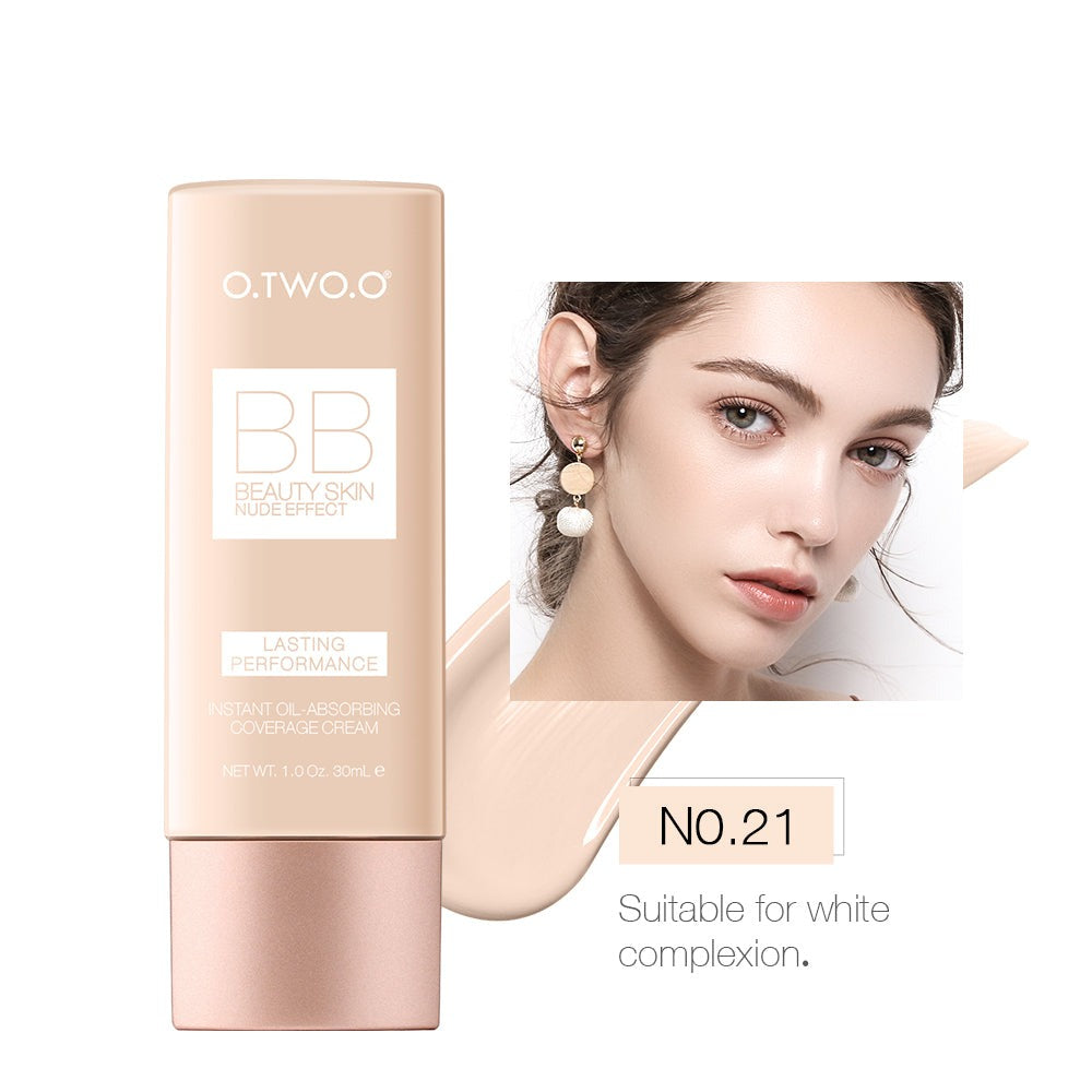 O.TWO.O Nude Effect BB Cream – Lightweight Natural Coverage Face Foundation UAE