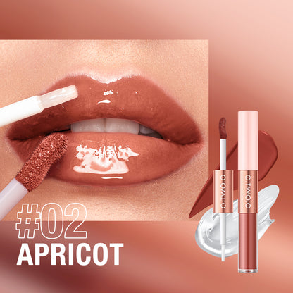O.TWO.O Double Effect Matte & Gloss Lipstick – Dual Finish Lip Color UAE