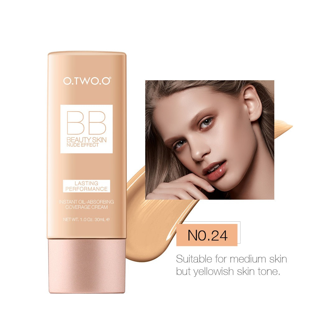 O.TWO.O Nude Effect BB Cream – Lightweight Natural Coverage Face Foundation UAE