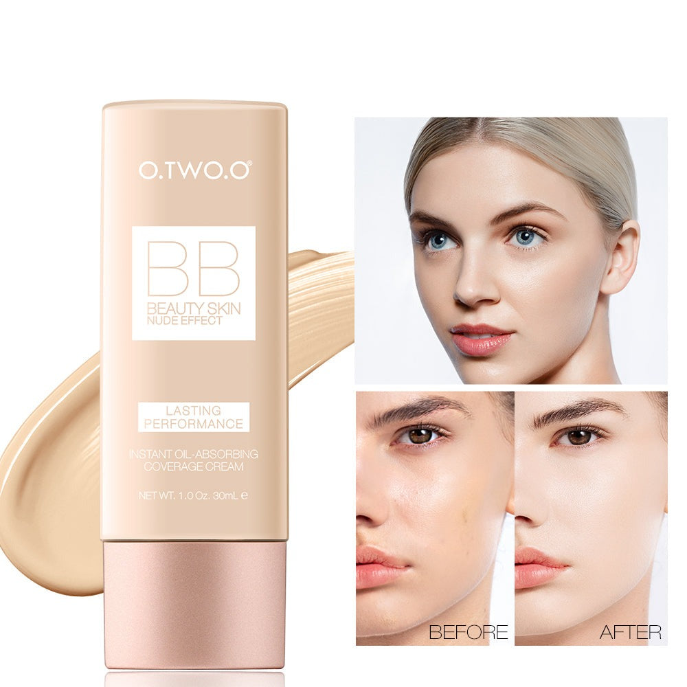 O.TWO.O Nude Effect BB Cream – Lightweight Natural Coverage Face Foundation UAE