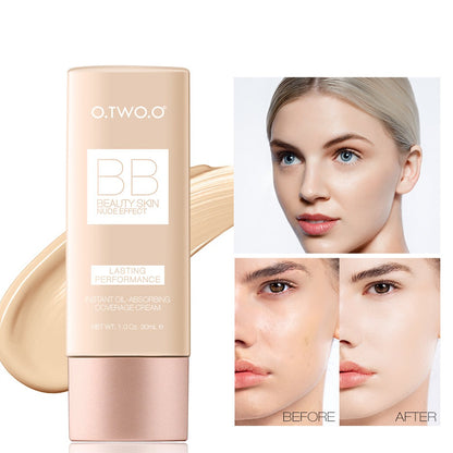 O.TWO.O Nude Effect BB Cream – Lightweight Natural Coverage Face Foundation UAE
