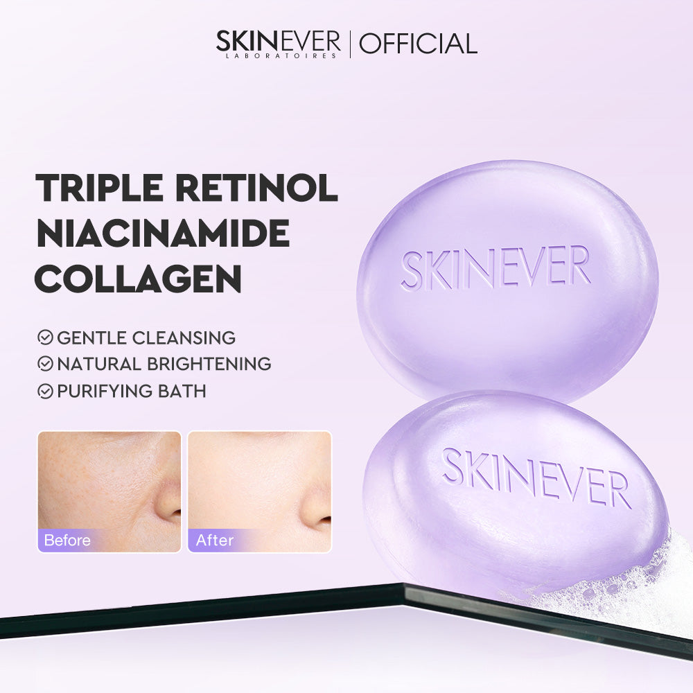 Skinever 3A Retinol Collagen Brightening Soap