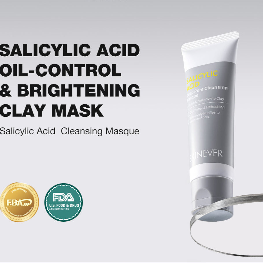 SKINEVER Salicylic Acid Mud Mask – Deep Cleansing & Oil Control Mask for Pores UAE