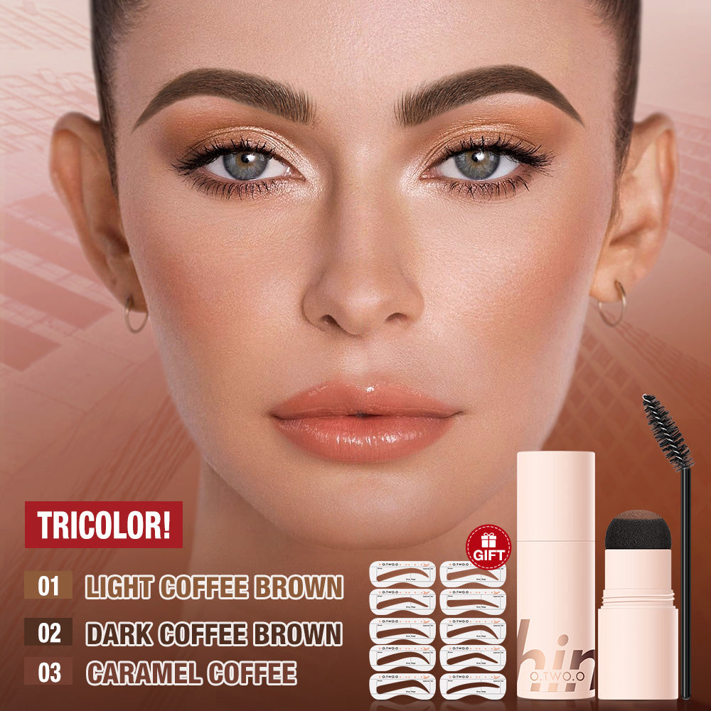 O.TWO.O Stamp BrowFun Cushion Eyebrow Powder – Long-Lasting Waterproof Eyebrow Makeup UAE