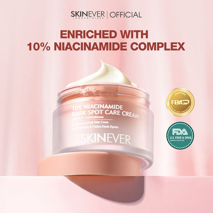 SKINEVER 10% Niacinamide Dark Spot Care Cream – Brightening & Oil Control Moisturizer UAE