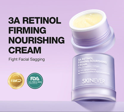 SKINEVER 3A Retinol Firming Nourishing Cream – Anti-Aging & Lifting Night Cream UAE