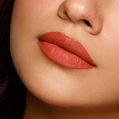 Sara Ali Cosmetics Libra terracotta lipstick