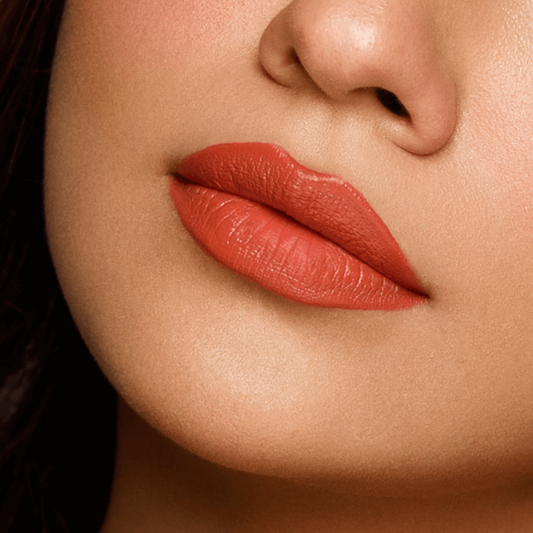 Sara Ali Cosmetics Libra terracotta lipstick