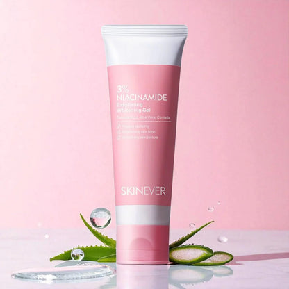 SKINEVER 3% Niacinamide Whitening Gel – Exfoliating Brightening Gel UAE