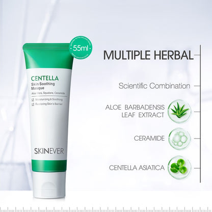 SKINEVER Redness Relief Mask – Centella Soothing Sheet Mask for Sensitive Skin UAE
