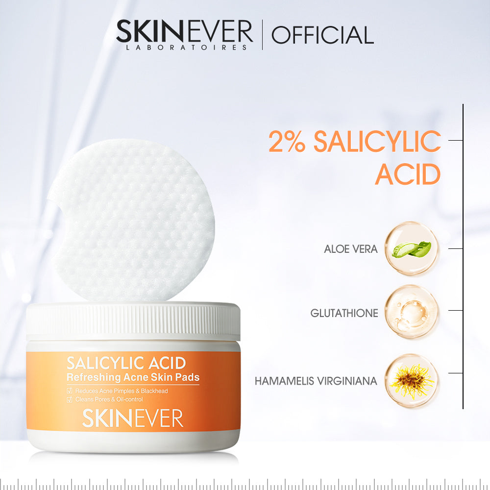 Skinever Salicylic Acid Acne Skin Pads