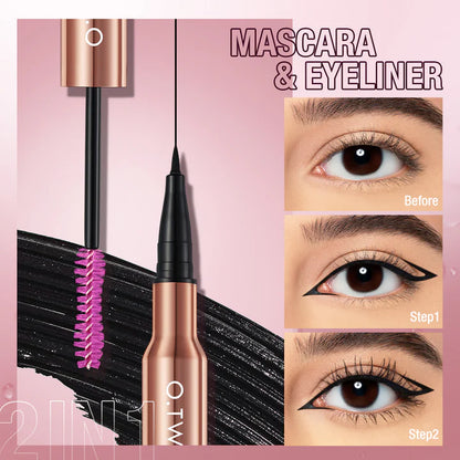 O.TWO.O 2 in 1 Charming Eye – Dual-Ended Eyeliner & Mascara UAE