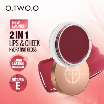 O.TWO.O Moist Hydrating Gloss & Cheek Balm – Dual-Use Lip & Cheek Tint UAE