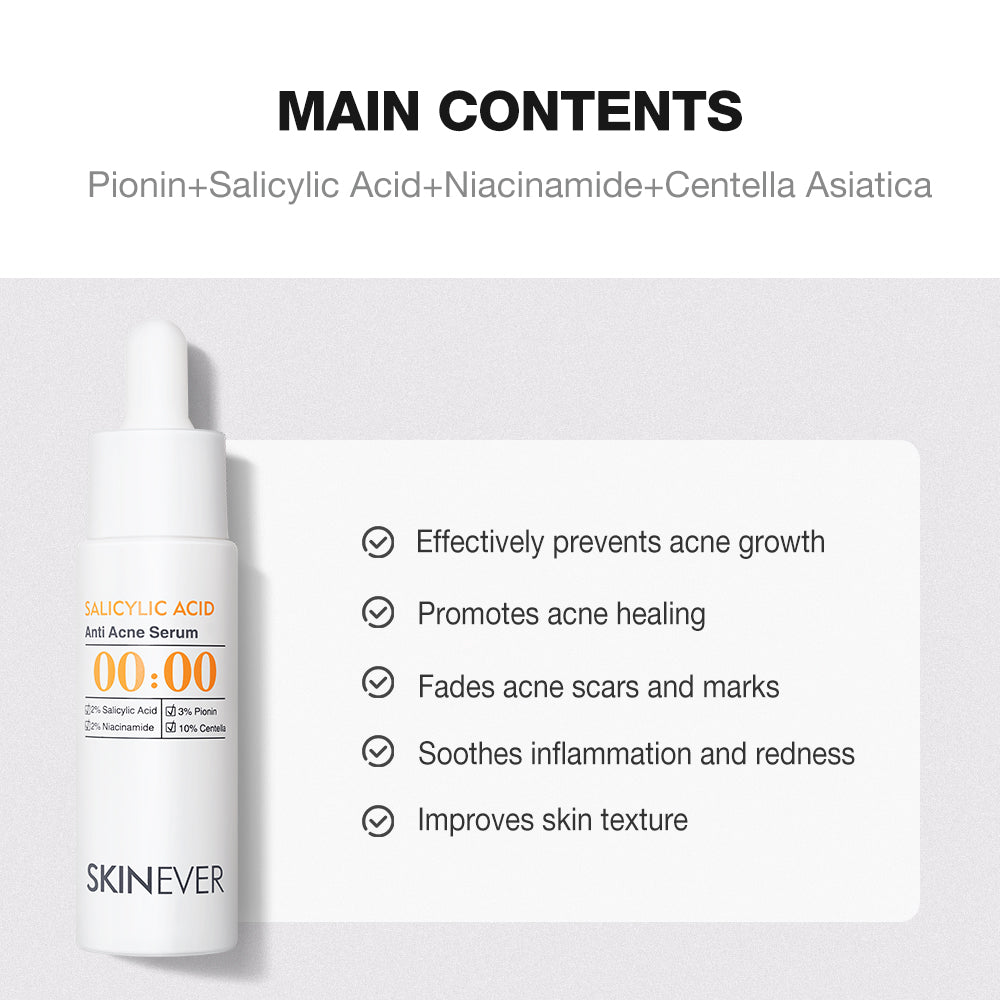 SKINEVER Salicylic Acid Anti-Acne Serum – Pore Refining & Spot Treatment UAE