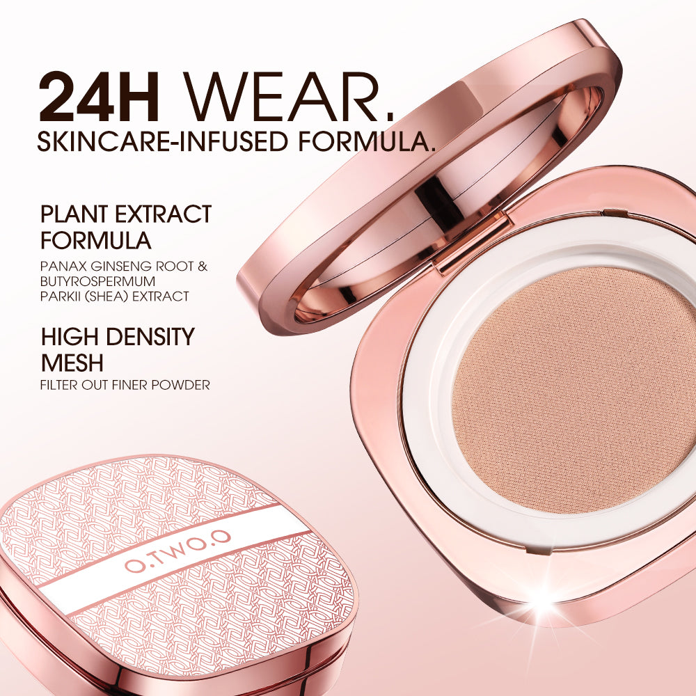 O.TWO.O Haute Matte Cushion Cream – Lightweight Full Coverage Foundation for Oily Skin in UAE

