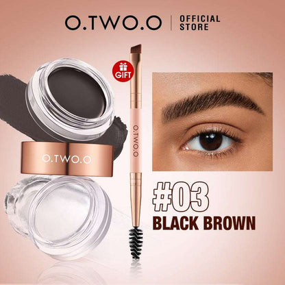 O.TWO.O 2-in-1 Eyebrow Soap X Tint – Brow Lifting & Tinting Duo UAE

