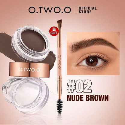 O.TWO.O 2-in-1 Eyebrow Soap X Tint – Brow Lifting & Tinting Duo UAE

