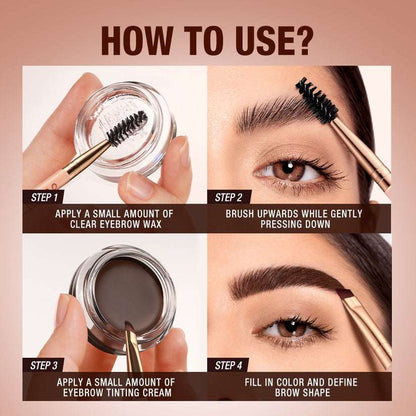 O.TWO.O 2-in-1 Eyebrow Soap X Tint – Brow Lifting & Tinting Duo UAE

