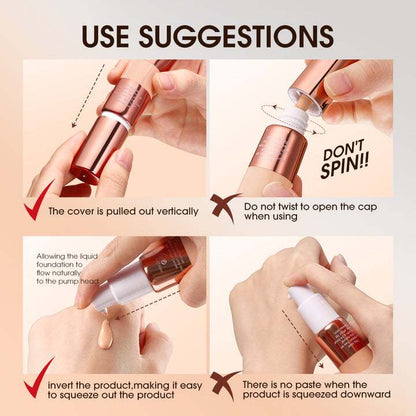 O.TWO.O Matte Finish Liquid Foundation – High Coverage Long-Lasting Foundation UAE