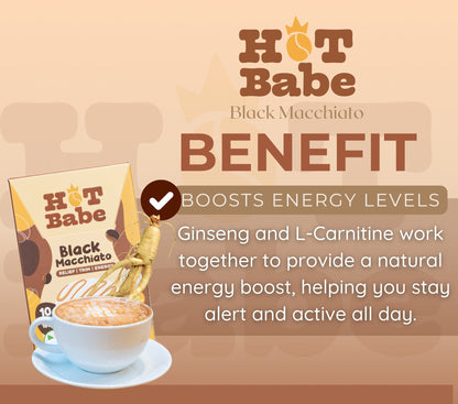 KIRAY'S Hot Babe Premium Macchiato – Creamy Coffee Blend Sachets UAE

