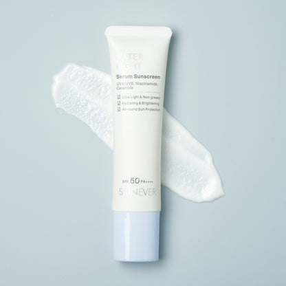 SKINEVER Water Light Sunscreen SPF50 – Lightweight UV Serum for Face UAE