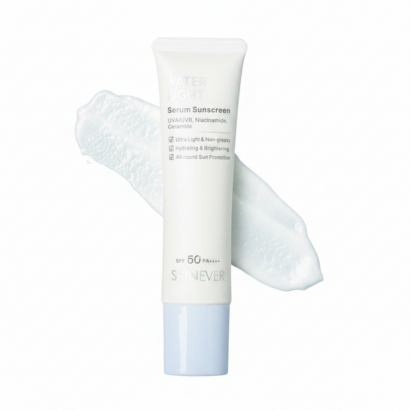 SKINEVER Water Light Serum Sunscreen SPF50 – Lightweight UV Protection with Hydration | UAE