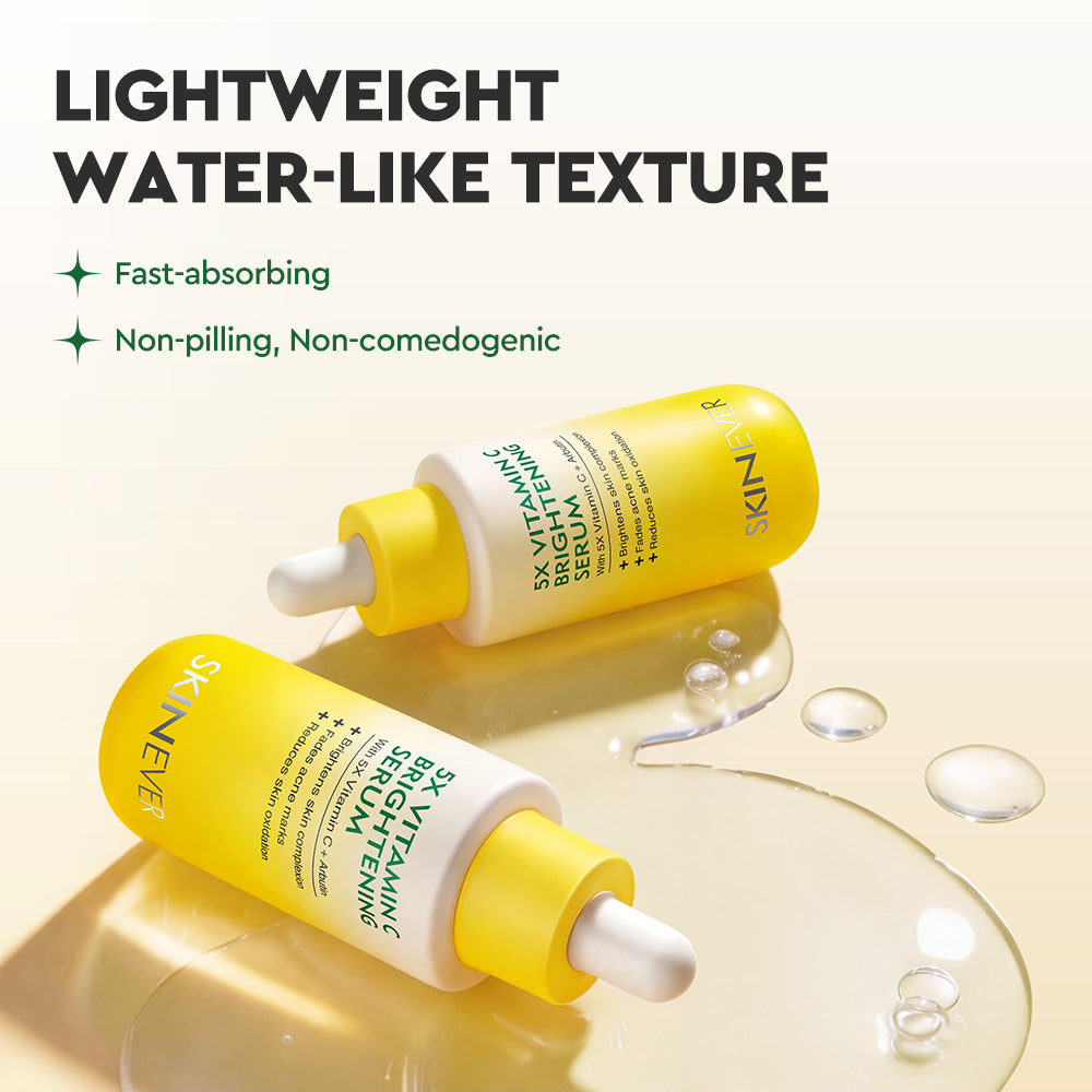 Skinever 5X Vitamin C Brightening Serum bottle