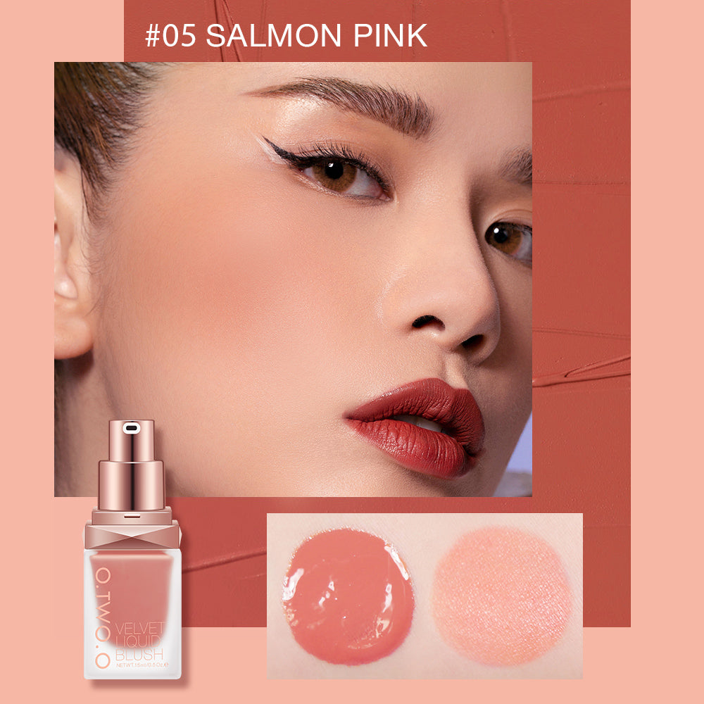 O.TWO.O Liquid Blush – Lightweight Dewy Cheek Tint in UAE