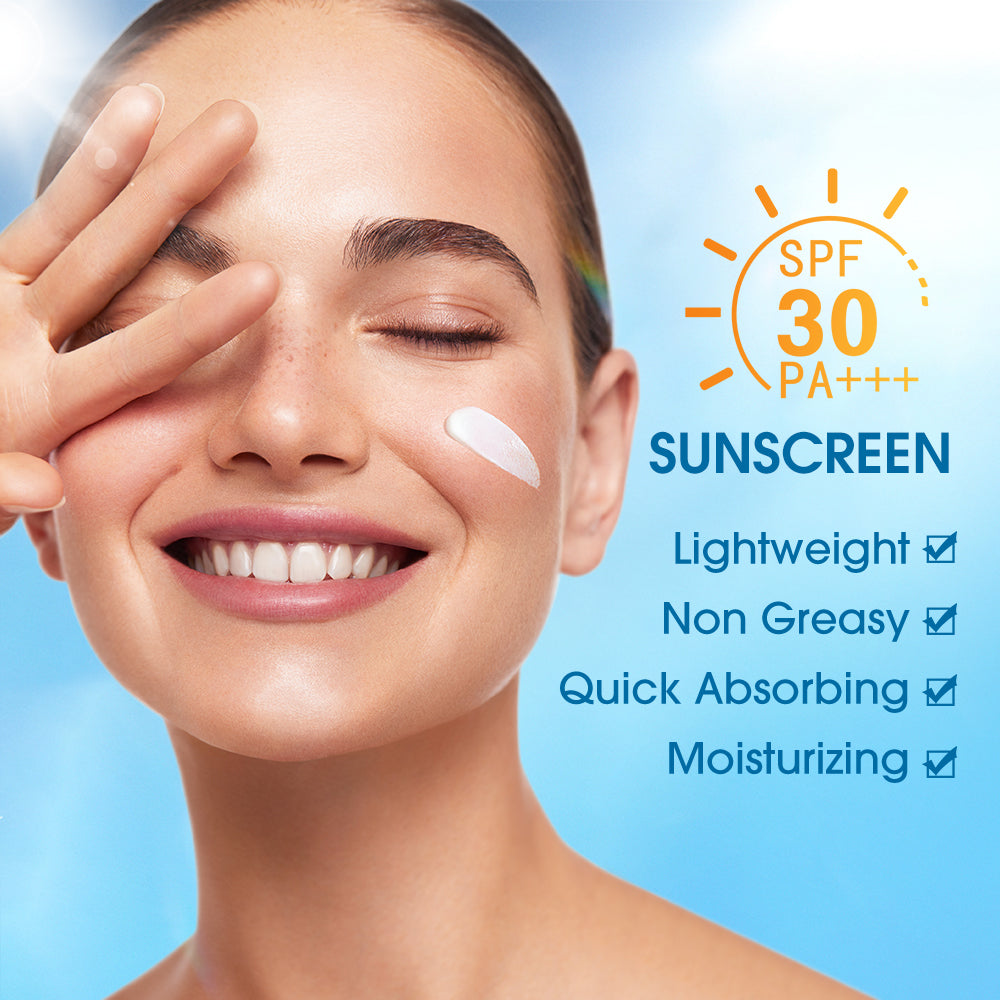 O.TWO.O Clear Sunscreen SPF 30 PA+++ – Lightweight UV Protection for UAE Weather