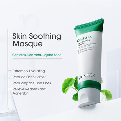 SKINEVER Redness Relief Mask – Centella Soothing Sheet Mask for Sensitive Skin UAE