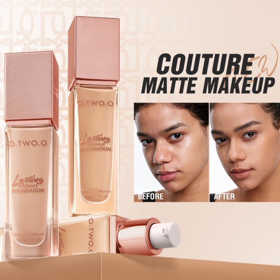 O.TWO.O Haute All Day Coverage Foundation – Full Coverage Long-Lasting Base UAE