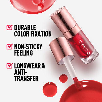 O.TWO.O Haute Watery Lip and Cheek Tint – 2-in-1 Lightweight Long-Lasting Stain for Natural Glow in UAE
