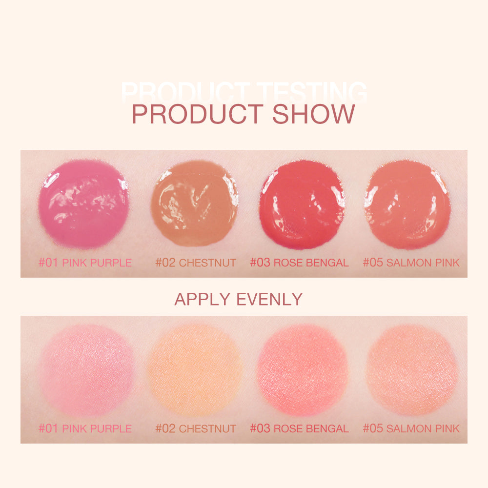 O.TWO.O Liquid Blush – Lightweight Dewy Cheek Tint in UAE