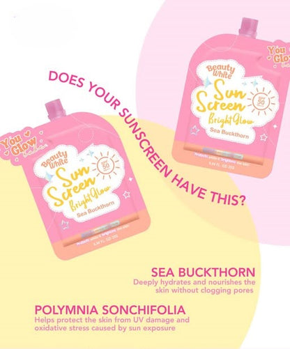 You Glow Babe Sunscreen with Sea Buckthorn SPF50 – 2 Sachets UAE