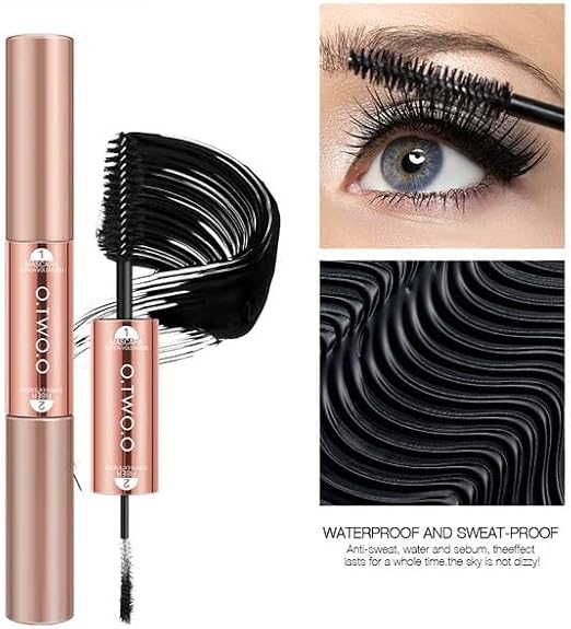 O.TWO.O Miracle 2 in 1 Mascara – Volumizing & Lengthening Double Brush Mascara in UAE