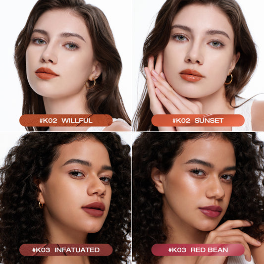 O.TWO.O Charm Blooming Lip and Eye Set – Vibrant Long-Lasting Makeup in UAE

