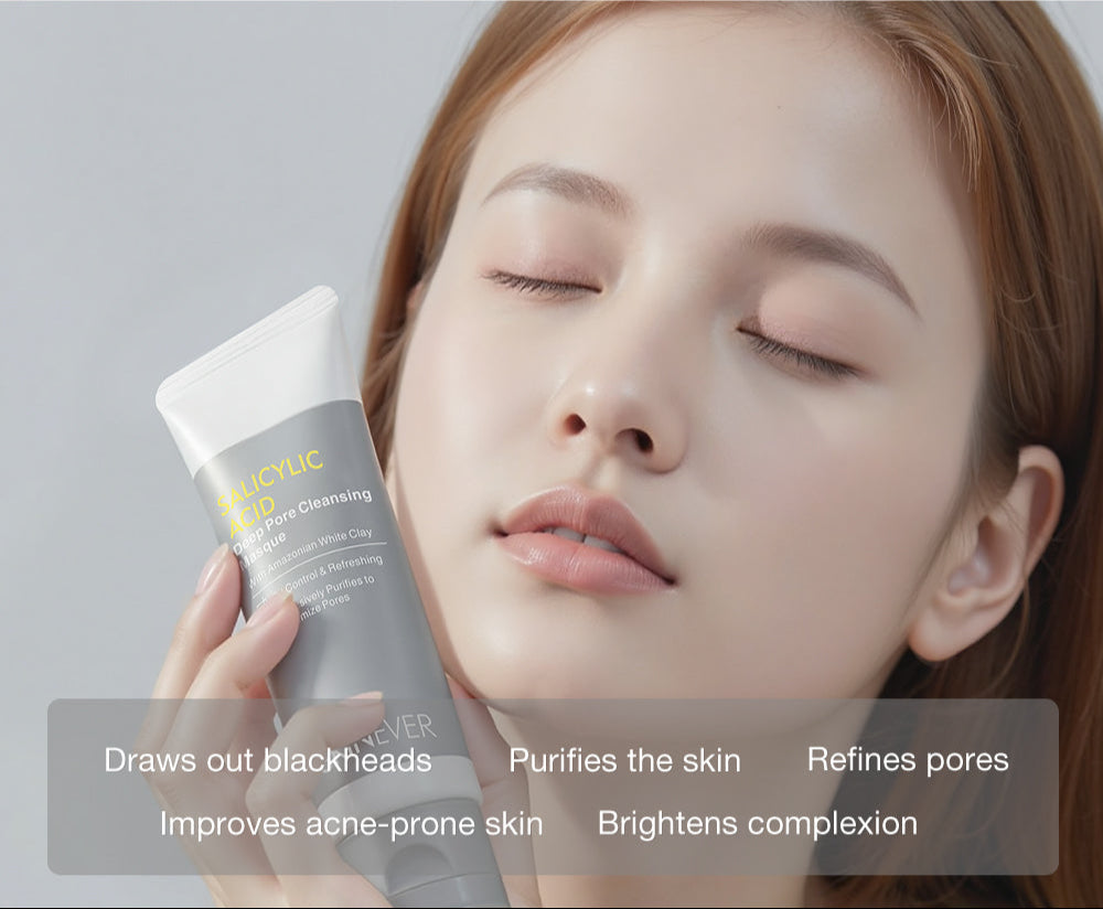 SKINEVER Salicylic Acid Mud Mask – Deep Cleansing & Oil Control Mask for Pores UAE