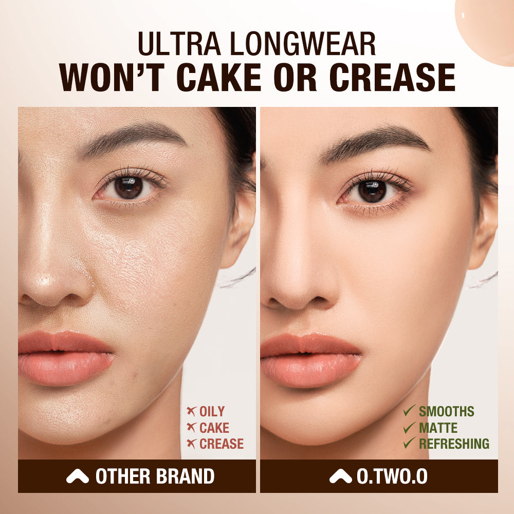 O.TWO.O Soft Focus Powder and Cushion Cream Set – Long-Lasting Hydrating Glow for UAE Skin