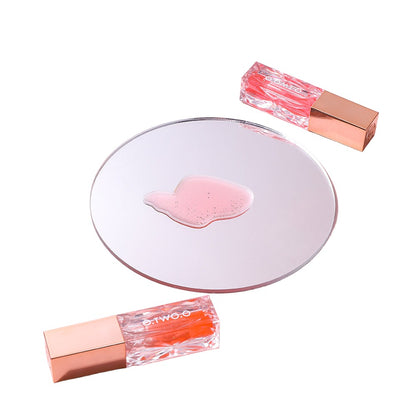 O.TWO.O 5 Colors Crystal Berry Lip Gloss – Glittery Moisturizing Plump Lip Gloss in UAE