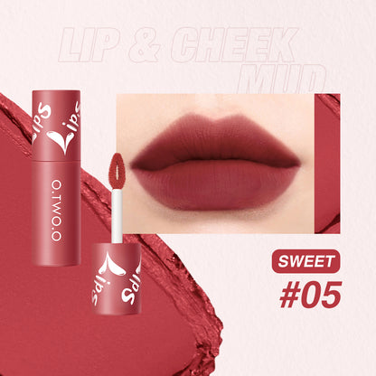 O.TWO.O Velvet Matte High Pigment Lip Gloss – Waterproof Matte Liquid Lipstick | UAE