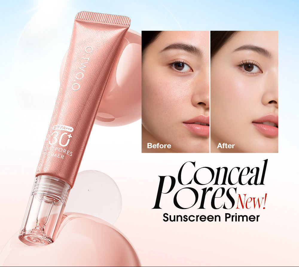 O.TWO.O Haute Zero Pores Sunscreen Primer SPF 50 – Oil Control and Pore Blurring Makeup Base UAE