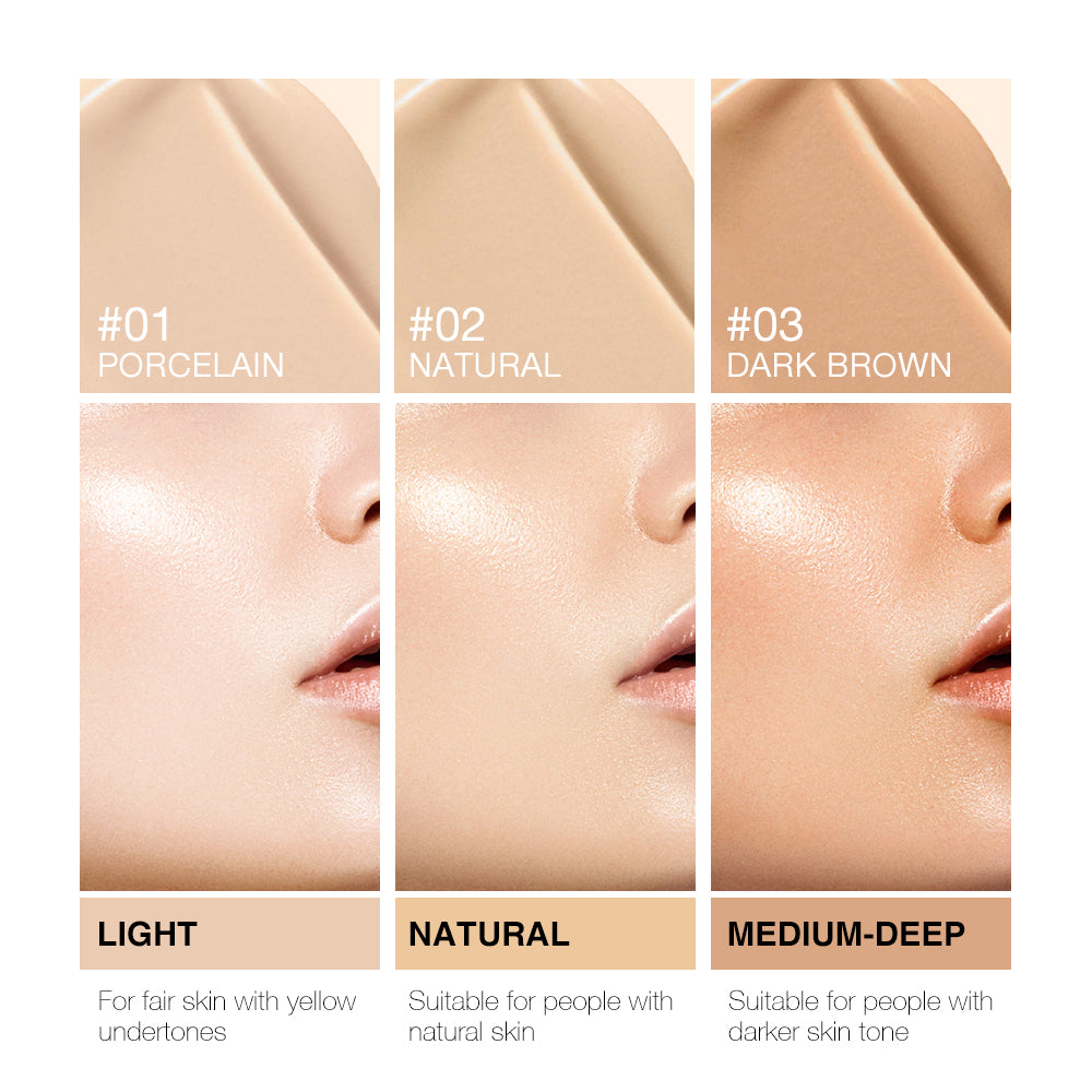 O.TWO.O Lightweight Full Coverage Drop Foundation – Oil Control Makeup for UAE Skin