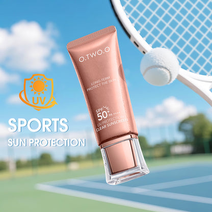 O.TWO.O SPF 50++++ Protection Clear Sunscreen – Invisible Lightweight UV Shield UAE