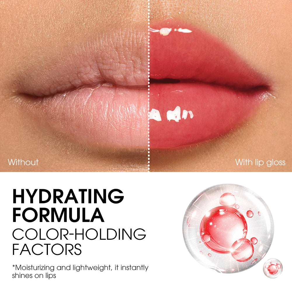 O.TWO.O Iconic Haute Hydrating Vinyl Lip Gloss – Moisturizing High-Shine Lip Gloss UAE